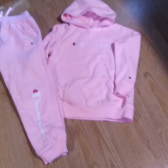 champion girl jogging suits